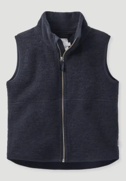 hessnatur Wollfleece Weste aus reiner Bio-Merinowolle von| Fleece|Jacken & Westen