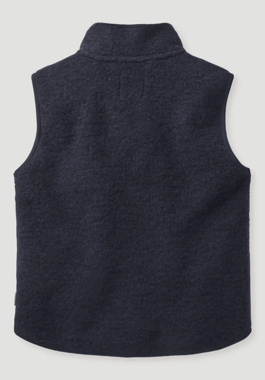 hessnatur Wollfleece Weste aus reiner Bio-Merinowolle von| Fleece|Jacken & Westen