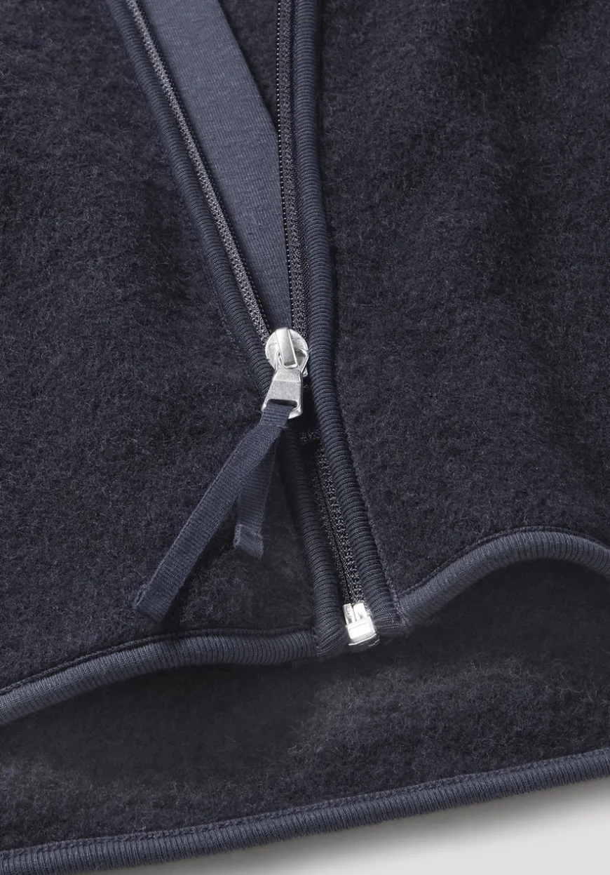 hessnatur Wollfleece Weste Regular aus reiner Bio-Merinowolle von|Herren Jacken & Mäntel|Fleece
