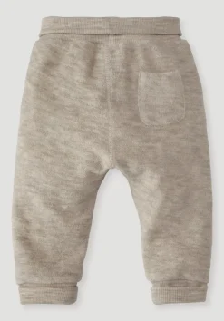 hessnatur Wollfrottee Hose aus reiner Bio-Merinowolle von| Hosen|Bio-Wollfrottee