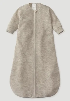 hessnatur Wollfrottee Schlafsack aus reiner Bio-Merinowolle von| Schlafsäcke|Für Kids