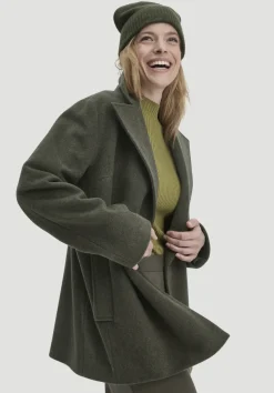hessnatur Wolljacke Caban Relaxed aus reiner Bio-Schurwolle von|Damen Jacken & Mäntel