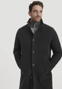 hessnatur Wollmantel Regular aus reiner Bio-Schurwolle von|Herren Jacken & Mäntel