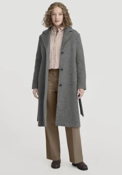 hessnatur Wollmantel Regular aus reiner Bio-Schurwolle von|Damen Jacken & Mäntel
