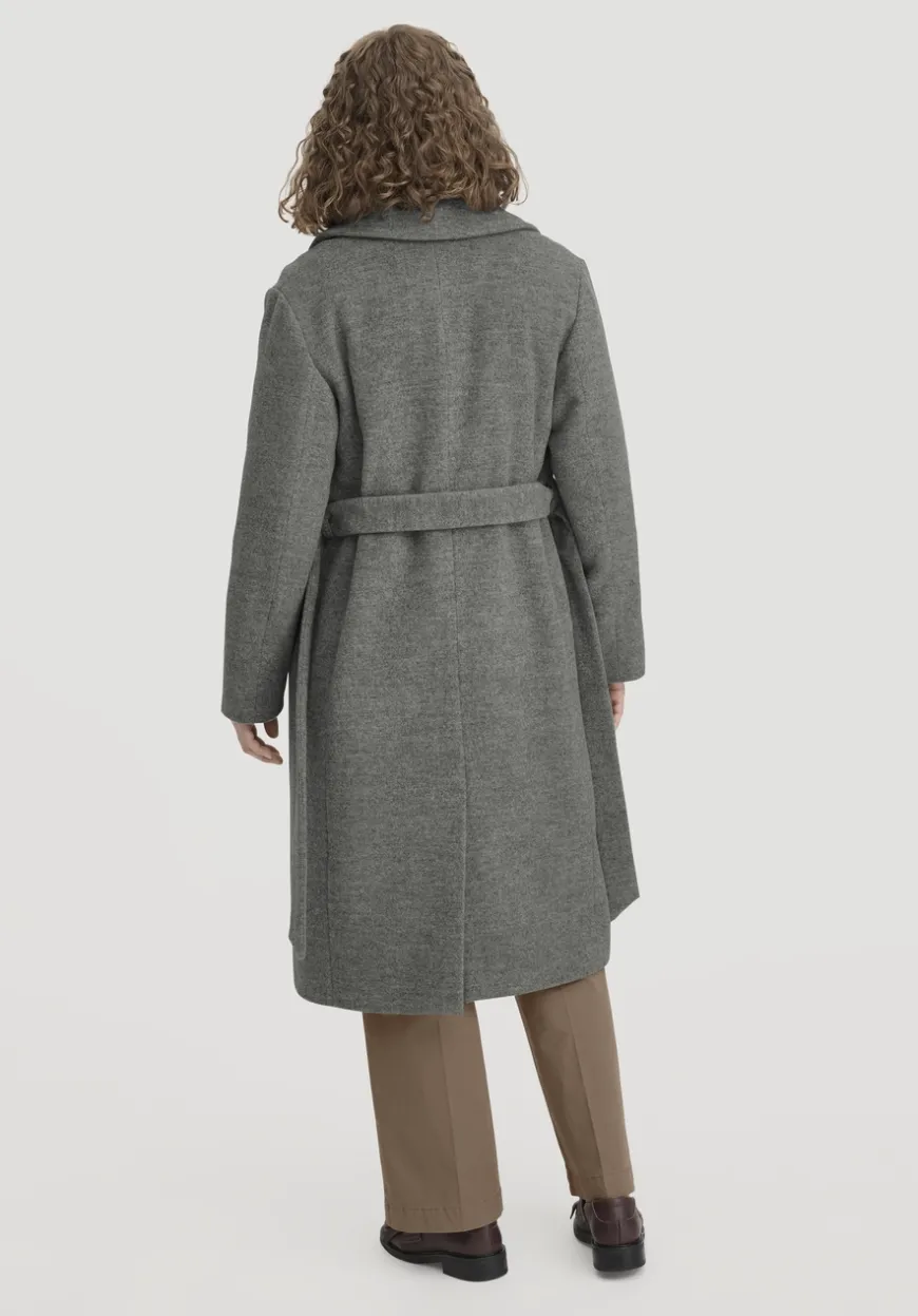 hessnatur Wollmantel Regular aus reiner Bio-Schurwolle von|Damen Jacken & Mäntel