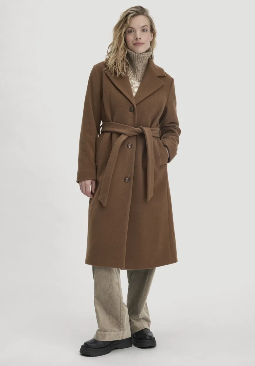 hessnatur Wollmantel Regular aus reiner Bio-Schurwolle von|Damen Jacken & Mäntel