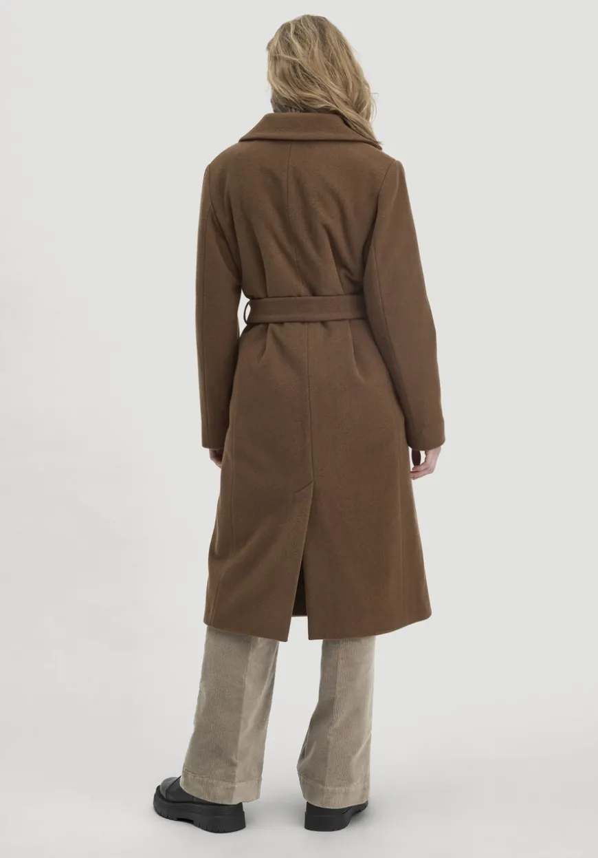 hessnatur Wollmantel Regular aus reiner Bio-Schurwolle von|Damen Jacken & Mäntel