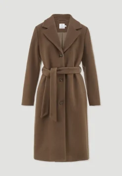 hessnatur Wollmantel Regular aus reiner Bio-Schurwolle von|Damen Jacken & Mäntel