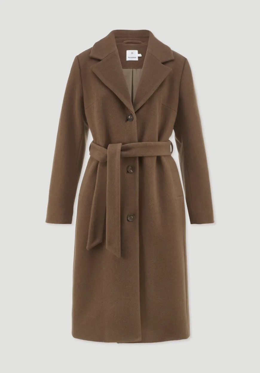 hessnatur Wollmantel Regular aus reiner Bio-Schurwolle von|Damen Jacken & Mäntel