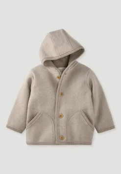 hessnatur Wollwalk Jacke aus reiner Bio-Merinowolle von| Jacken|Bio-Wollwalk