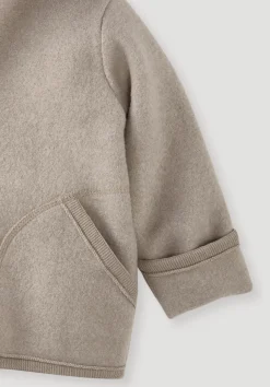 hessnatur Wollwalk Jacke aus reiner Bio-Merinowolle von| Jacken|Bio-Wollwalk