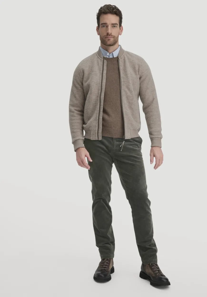 hessnatur Wollwalk Jacke Relaxed aus reiner Bio-Merinowolle von|Herren Jacken & Mäntel