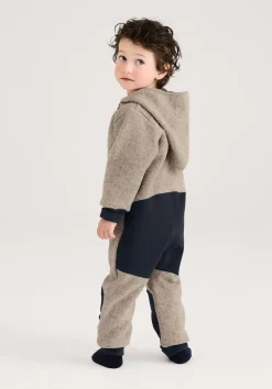 hessnatur Wollwalk Overall aus Bio-Merinowolle mit Softshell von| Bio-Wollwalk