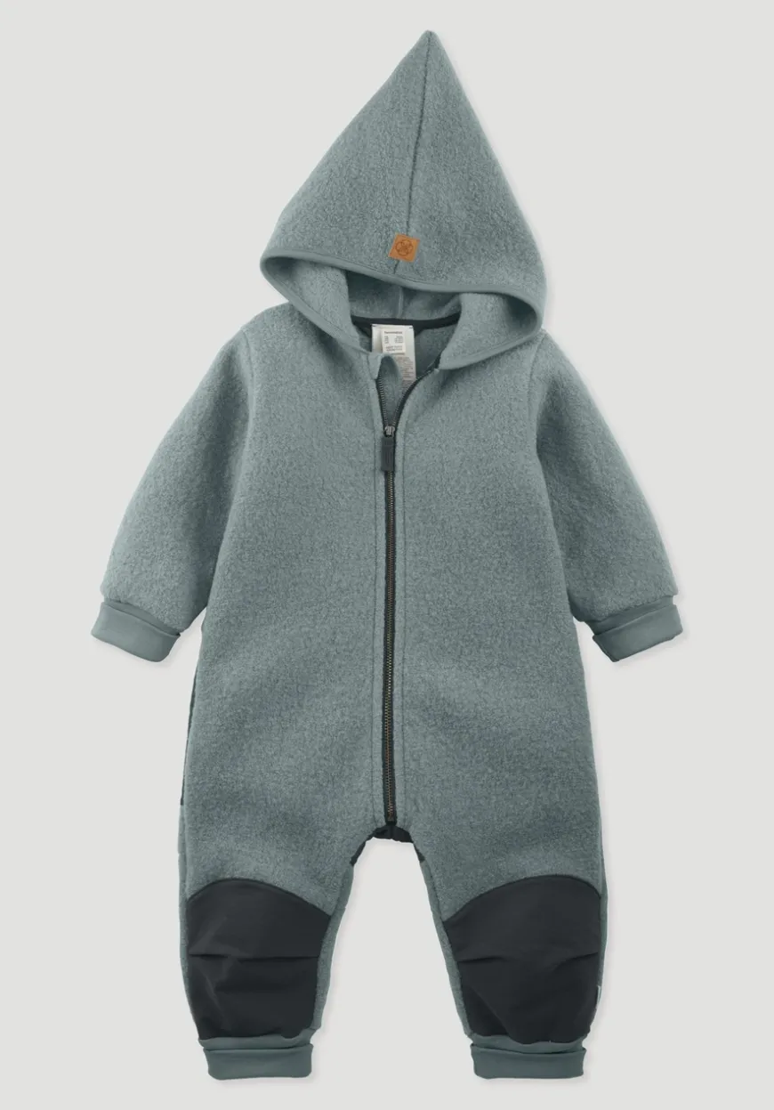 hessnatur Wollwalk Overall aus Bio-Merinowolle mit Softshell von| Bio-Wollwalk