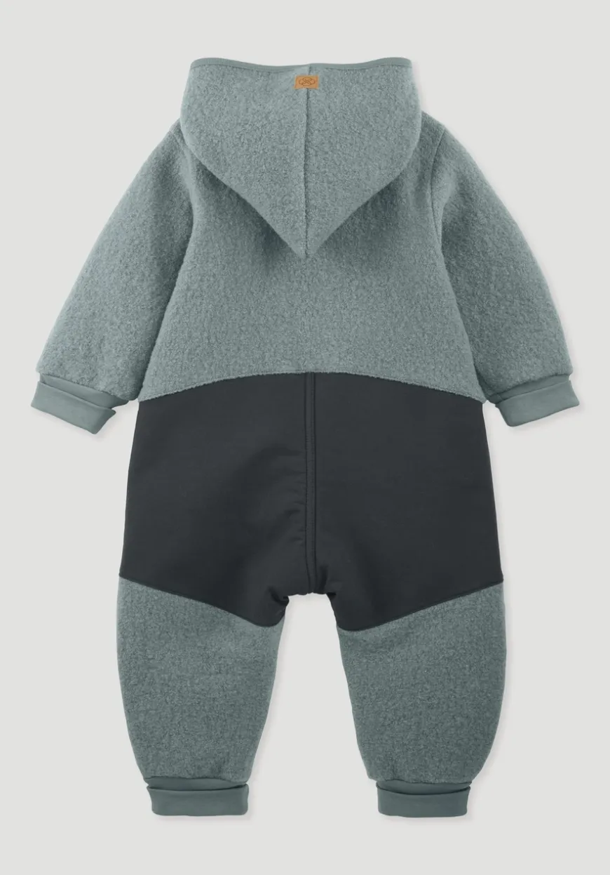 hessnatur Wollwalk Overall aus Bio-Merinowolle mit Softshell von| Bio-Wollwalk