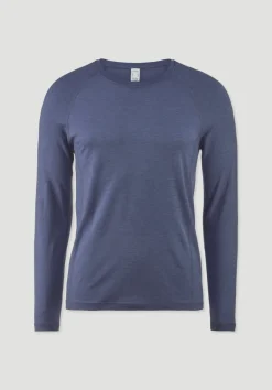 hessnatur Wool-Silk Longsleeve aus Bio-Merinowolle mit Seide von|Herren Oberteile|Unterhemden