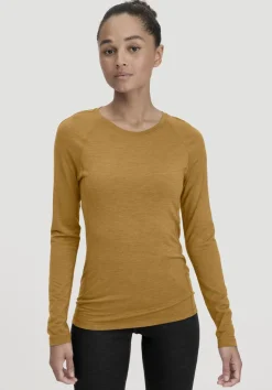 hessnatur Wool-Silk Longsleeve aus Bio-Merinowolle mit Seide von|Damen Unterhemden|Unterhemden