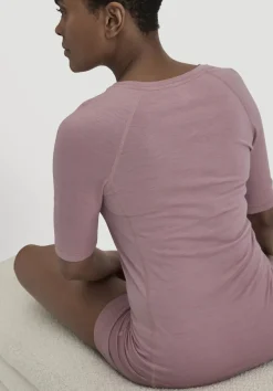 hessnatur Wool-Silk T-Shirt aus Bio-Merinowolle mit Seide von|Damen Unterhemden|Unterhemden
